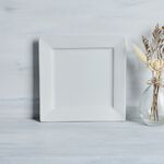 Abney & Croft White 7.5" Square Side Plate